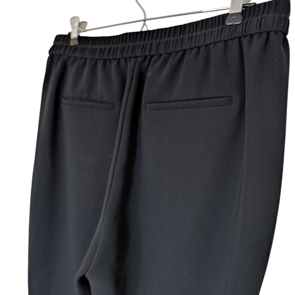 J. Crew Turner Pant Women's 8 Effortless Staple Pull-on Black Pockets Cuffed Hem - Picture 6 of 12